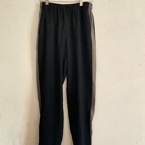 Babaton black high rise jogger pants size small